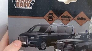 МОДЕЛЬКА МАШИНЫ АУРУС СЕНАТ от «ТЕХНОПАРКа»! Распаковка и обзор.