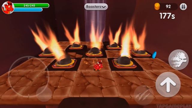 Dragon Land - Gameplay Walkthrough Part 31 - Episode 10: Levels 1-5 (iOS, Android) смотреть онлайн