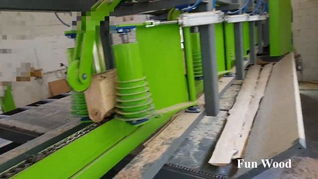 Производство обрезных пиломатериалов MEBOR  Длина бревен 6 м 450 мм (SAWMILL LINE )