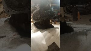 Установка шестерни привода топливного насоса и передней крышки двигателя д 245