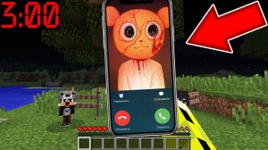 МУЛЬТЯШНАЯ ДЕВОЧКА ЙОЙО позвонила в 3 часа ночи в майнкрафт ! CARTOON GIRL YOYO MINECRAFT