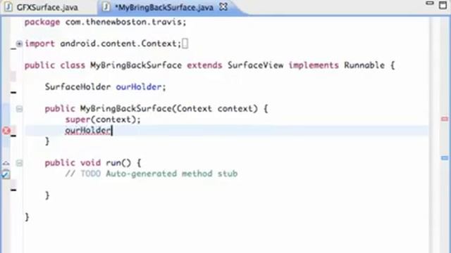 Android Application Development 68 Setting up Animation Thread смотреть онлайн