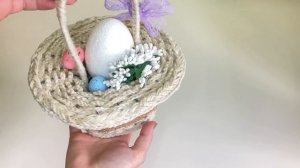 МНОГО ШИКАРНЫХ идей из ДЖУТА к ПАСХЕ своими руками / Jute craft ideas