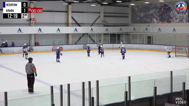 ХК "СКА Петергоф" 12 - ХК "Альфа" 12 | 11.11.2023 смотреть онлайн