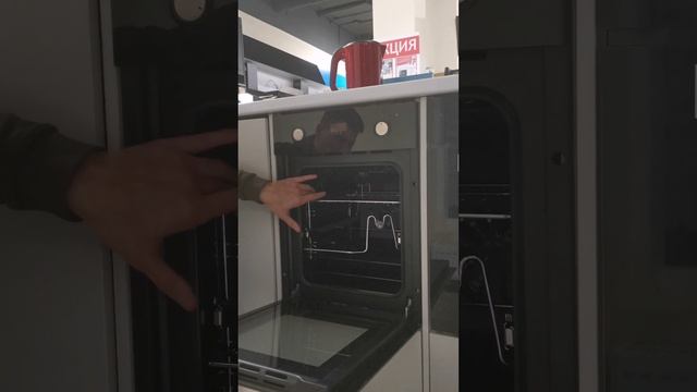 компактный духовой шкаф Krona Sonata 45 BL #духовойшкаф #krona #sonata