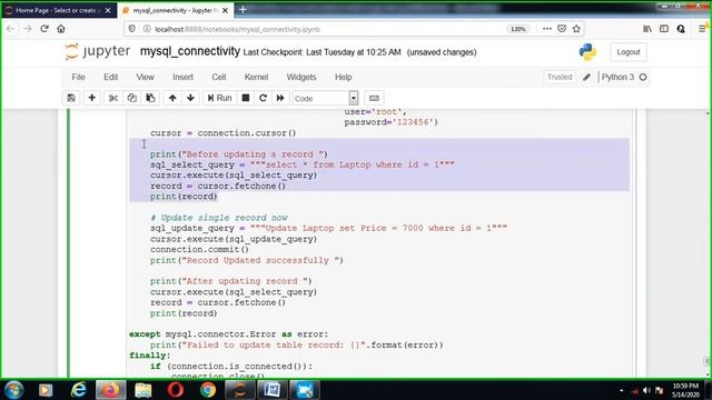 python mysql part4 смотреть онлайн