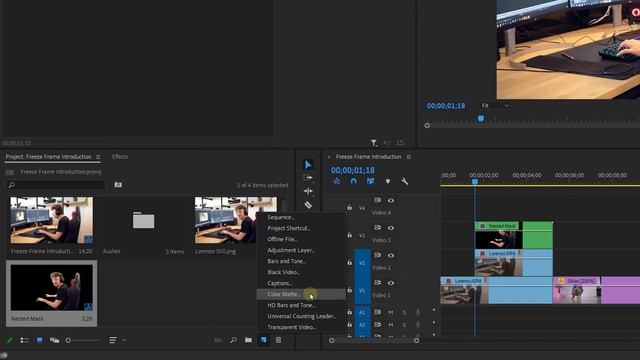 How to make a FREEZE FRAME INTRODUCTION (Premiere Pro Tutorial) смотреть онлайн
