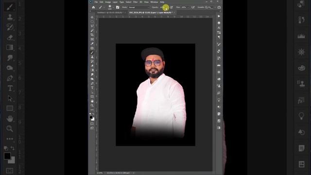 Layer Mask Effect II Photoshop Short II Visshu Retouch смотреть онлайн