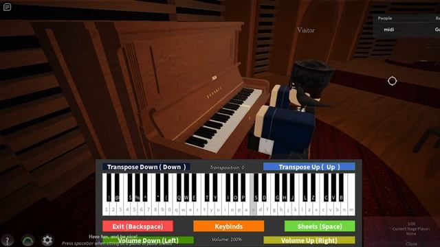 YOASOBI - Racing Into The Night「夜に駆ける」 | Roblox Piano смотреть онлайн