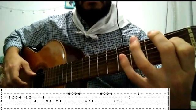 Punteo de Milonga Mayor #50 + TABLATURA смотреть онлайн