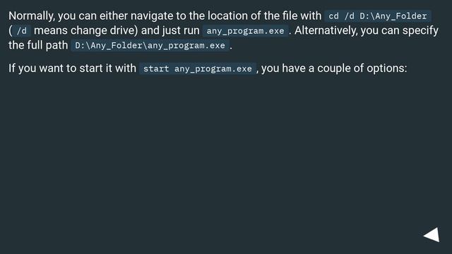 How do I open a program via the command prompt in Windows 8? смотреть онлайн