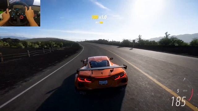 2020 Chevrolet Corvette Stıngray Coupe - Forza Horizon 5 | Logitech g29 Gameplay смотреть онлайн
