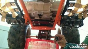 Замена масла на подростковом квадроцикле Авантис