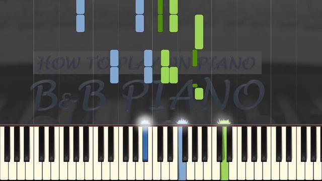 How to play mazurka op 7 no 2 Chopin - synthesia смотреть онлайн