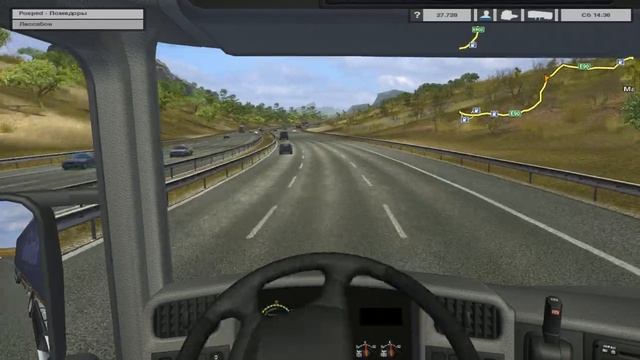 Прохождение Euro Truck Simulator 1. (Часть 8) смотреть онлайн