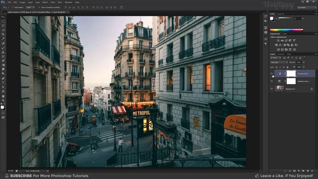 Urban Effect - Photoshop Tutorial смотреть онлайн