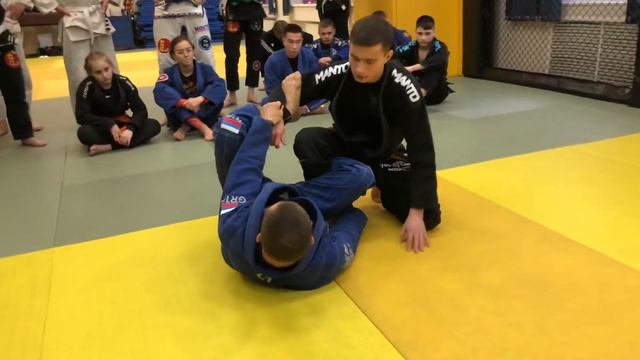 Ниндзя-Свип из деларивы | inverted delariva ninja sweep ( Лев Гладких ) смотреть онлайн