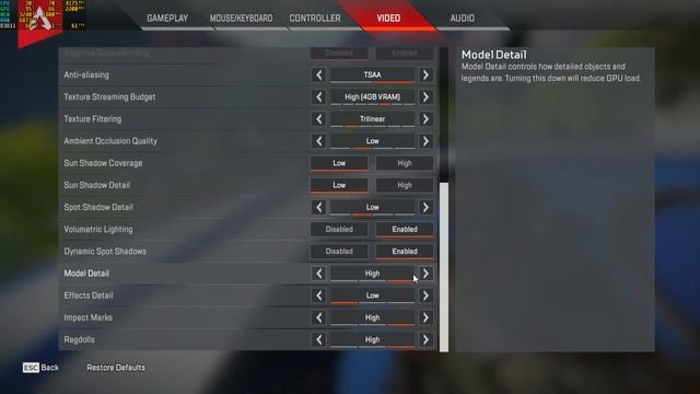 Ryzen 5 5600G/No GPU - Apex Legends 60FPS смотреть онлайн