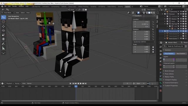 РАБОТАЕМ НАД АНИМАЦИЕЙ К ВИДЕОРЕЦЕНЗИИ - part 03 Blender 2.9 смотреть онлайн