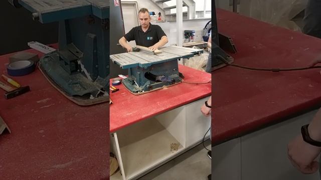 Демонтаж наличника из балки коробки PORTA