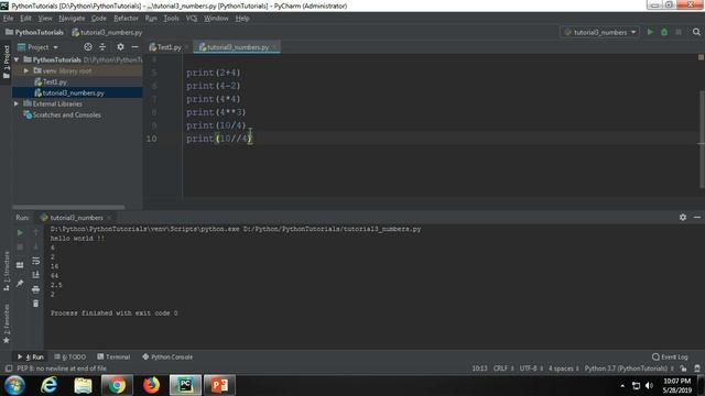 Numbers - Python Tutorial 3 **OLD** смотреть онлайн