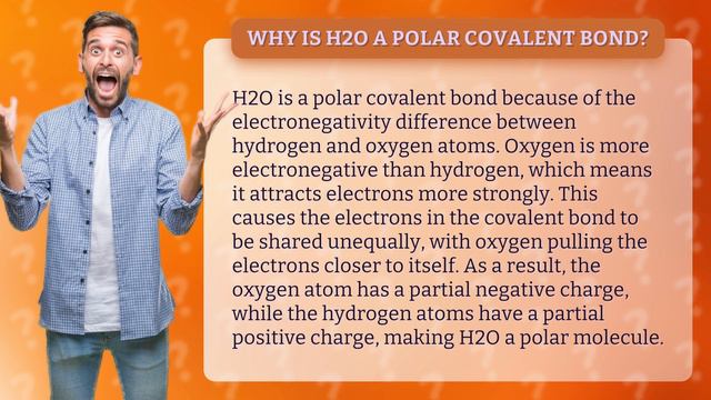 Why is H2O a polar covalent bond? смотреть онлайн