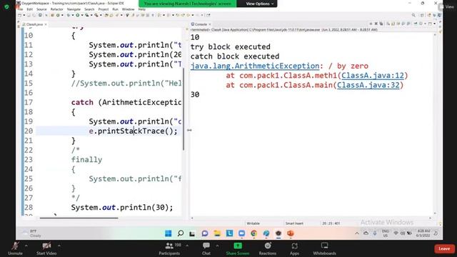 Lect. No:- 56KEY POINTS IN EXCEPTION HANDLING||#java #corejava#khansir #khansirpatna #khan_ смотреть онлайн