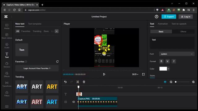 CapCut for PC: How to add text смотреть онлайн