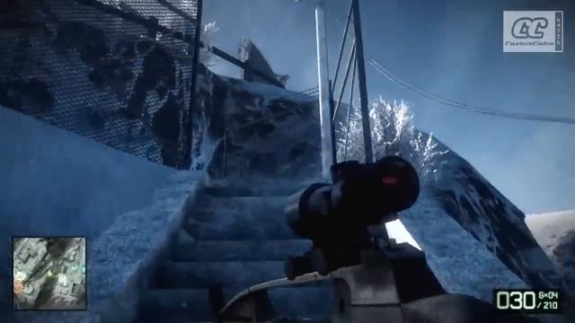 BATTLEFIELD BAD COMPANY 2 - HD 720p GamePlay ULTRA HIGH XFX GTS 250 1GB смотреть онлайн