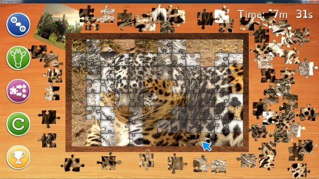 Mr Rabbit's Jigsaw Puzzle - Геймплей смотреть онлайн