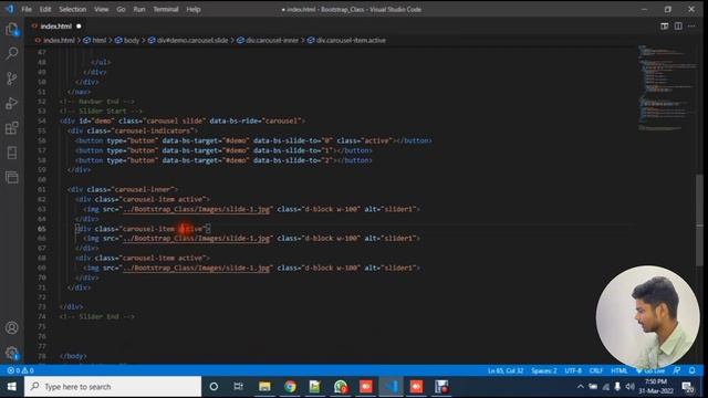 Bootstrap 5 Tutorial | Carousel / Sliders In Bootstrap 5 | Lecture 12 | Web Tech смотреть онлайн