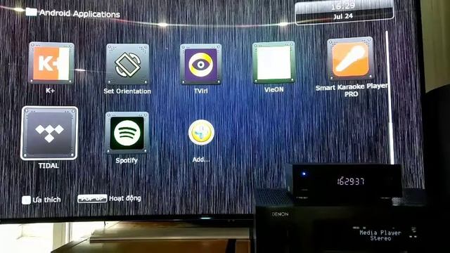 Streaming nhạc online qua Spotify, Tidal trên đầu phát Dune HD смотреть онлайн