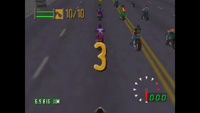 Road Rash 64 (Nintendo 64 Gameplay) смотреть онлайн