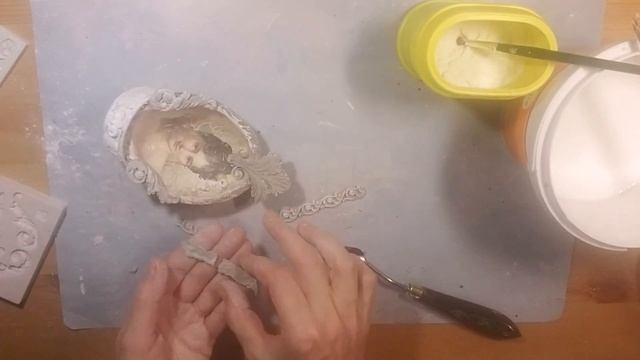 Пасхальный декор из папье-маше. DIY. Easter papier-mâché decor. смотреть онлайн