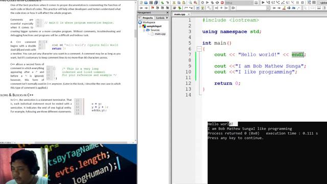 (byte size)Fundamentals in Programming C++ - Lesson 1: Basic Syntax- COUT [1/5] смотреть онлайн