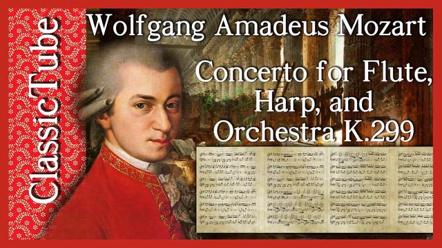 Mozart. Concerto For Flute Harp And Orchestra K.299