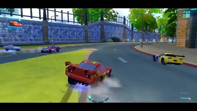 Тачки 2: Молния Маквин - Бой в гонках