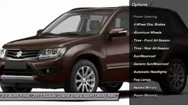 2013 Suzuki Grand Vitara 0070995A смотреть онлайн