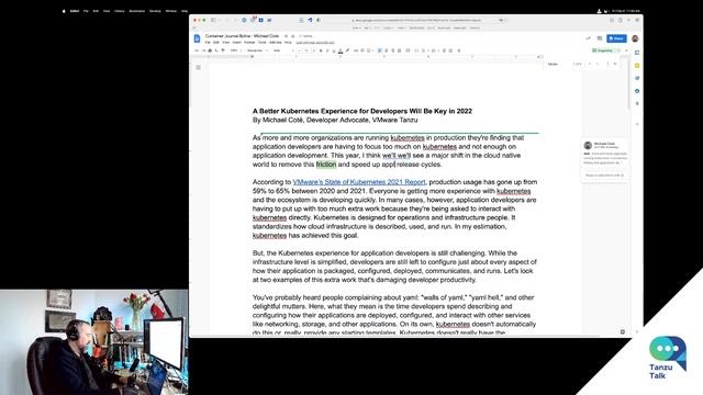 Tanzu Talk: How to Write a Kubernetes Kolumn смотреть онлайн