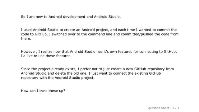 Android : How to connect existing Android Studio project to existing Github repository смотреть онлайн