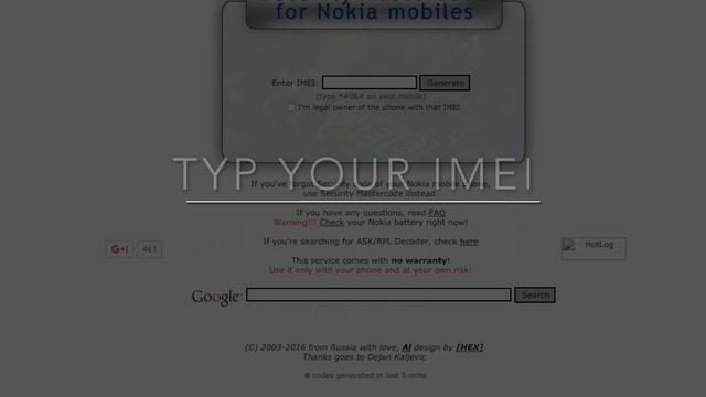 How to unlock - Nokia 6230i Security Code, Master Code, смотреть онлайн
