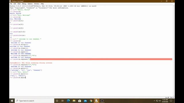 Strings In Python | Python Basics | Python Tutorial For Beginners Session - 3 смотреть онлайн