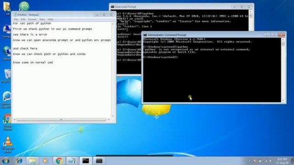Easy way to set python path. How to set Path of Python in Windows computer using command prompt.