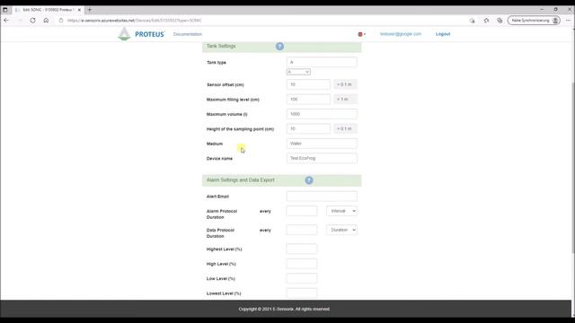 E-Sensorix Web Portal Part 3 - Tank- and Alert Settings for the Level Sensors EcoFrog and EcoCloud смотреть онлайн
