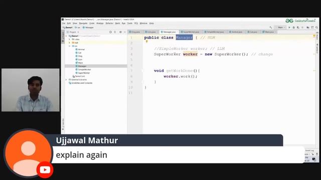 Introductions to Object Oriented Design and Design Patterns | Live Workshop by GeeksforGeeks - Day смотреть онлайн