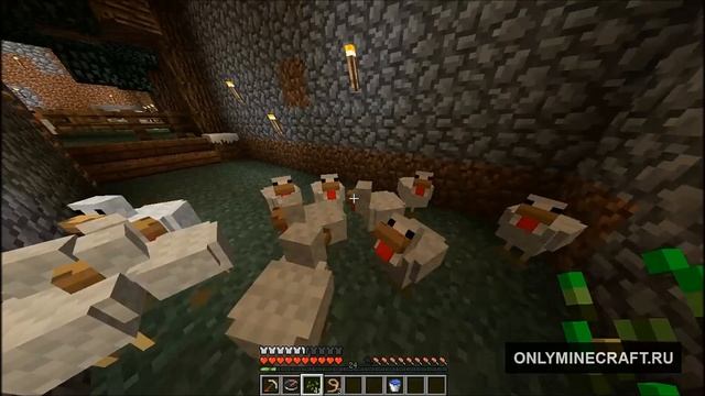 Как разводить куриц в Майнкрафте смотреть онлайн