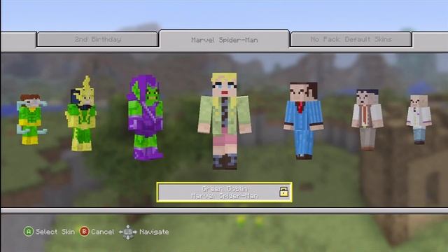 Minecraft: Xbox 360 Edition - Marvel Spider-Man Skin Pack смотреть онлайн