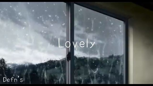 Billie Eilish ft. Khalid- Lovely ( slowed, reverb and rain) смотреть онлайн