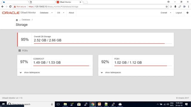 05 How to login DBaaS monitor console in oracle cloud using DBaaS (Database as a Service) смотреть онлайн