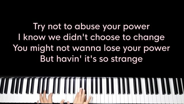 Your Power - Billie Eilish (Piano Karaoke) - Instrumental Cover with Lyrics смотреть онлайн